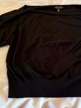 Eloquii Black Women's Crewneck Sweater